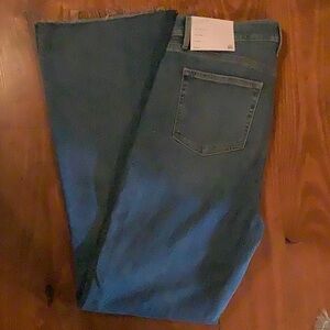 Loft slim flare jeans